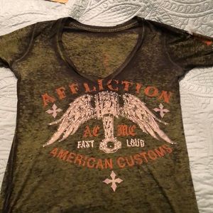 Women’s Affliction v-neck